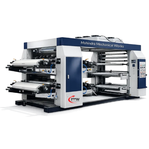 Paper Cup Blank 6 Colour Flexo Printing Machine - Feature: High Efficiency