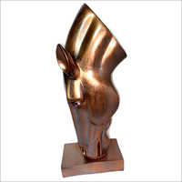 Resin Antique Horse Face Statue