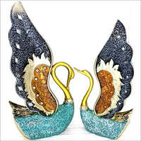 Resin Swan Pair Statue