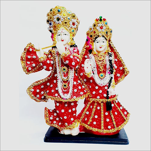 Durable Resin Lord Radha Krishna Statue