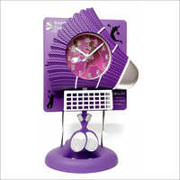 Badminton Cock Pandulum Table Clock