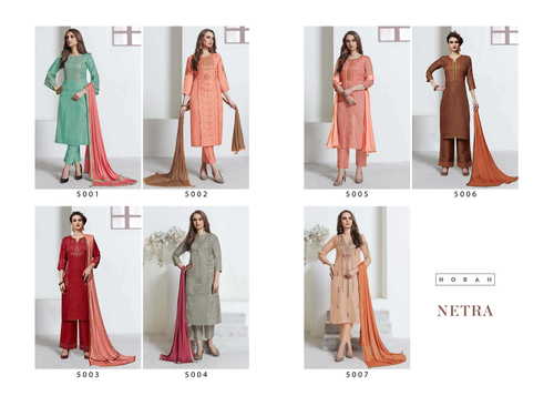 Netra - Top+Pant+Dupatta