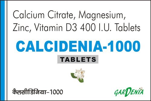 Calcium Citrate, Magnisium, Zinc , Vitamin D3 Tablets As Directed By Physician.