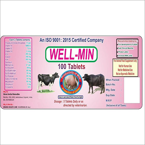 Well - Min Tablets