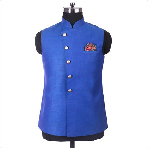 Mens Elegent Blue Waist Coat