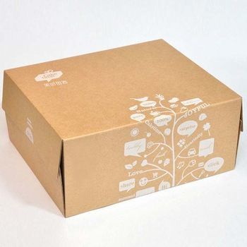 Brown Plain Cardboard Corrugated Box