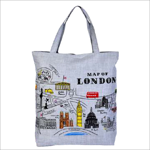 Canvas Fabric Shopping Bags By AJANTA INTERNATIONAL