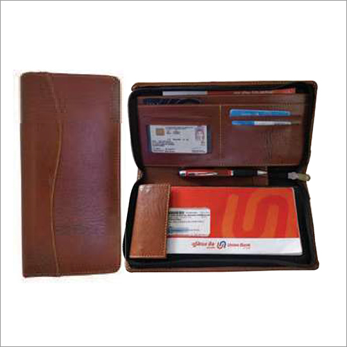 Leatherette Cheque Book Holder