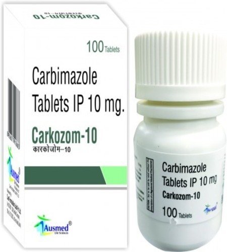 Carbimazole Tablets As Directed By Physician.