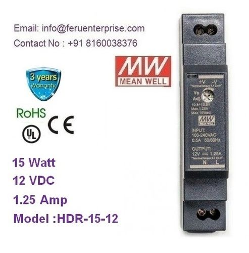 HDR-15 MEANWELL SMPS Power Supply