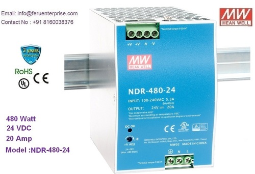 NDR-480-24 Meanwell SMPS Power Supply