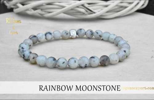 Rainbow Moonstone Bracelet