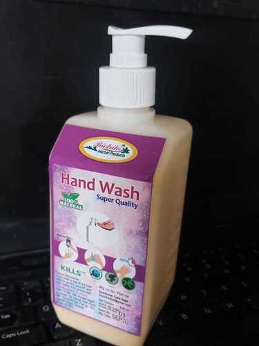 Hand wash bottle with pump