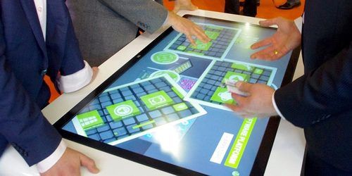 Touch Screen Display - Application: Advertisement