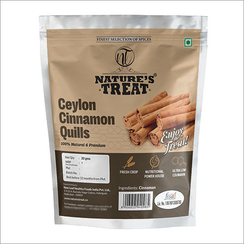 Ceylon Cinnamon Quills Grade: Food