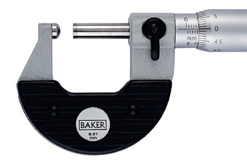 Baker Gauges Mmc25-T1 Special External Micrometer - Tube Application: Yes
