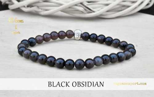 Black Obsidian Bracelet