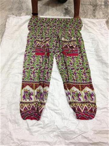 African Clothes High Waist Boho Yoga Pants