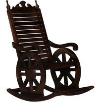 Handmade Solid Wood Rocking Chair