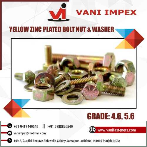 MS Nut Bolt And Washer