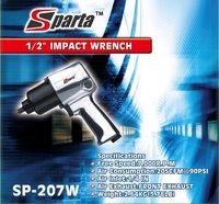 Sparta 1/2'' Air Impact Wrench - Twin Hammer (Sp-207w)