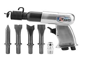 Sparta Air Hammer With 4 Chisel - 150mm (Sp-040h)