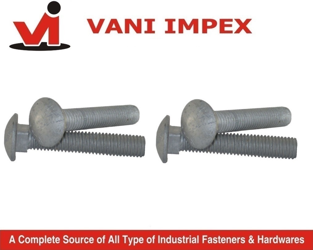 Galvanised Carriage Bolt