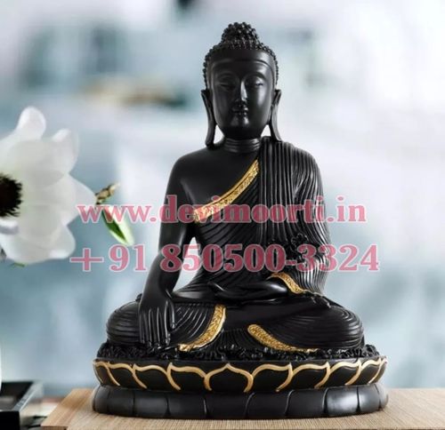 Black Small Marble Buddha Statue