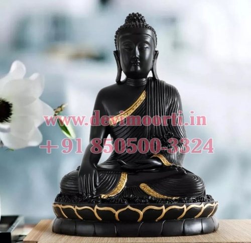 Black Small Marble Buddha statue