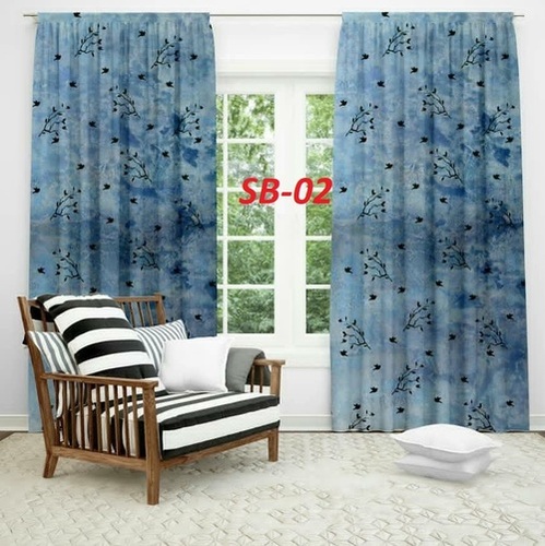 Blackout Digital Print Curtains