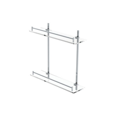 Double Glass Shelf Rectangular