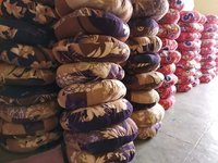 Tub Chair Polyester Fiber Cushions - 20 X 20 Inches, Multi Colors | Material: Polyester, Pillow Filling: Polyester