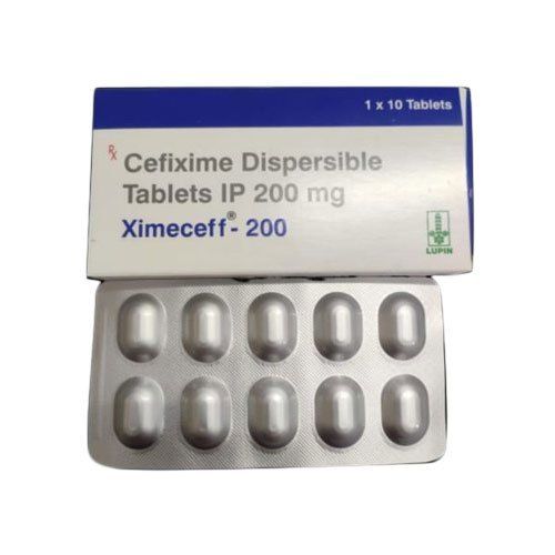 Cefixime Dispersible Tablets As Directed By Physician.