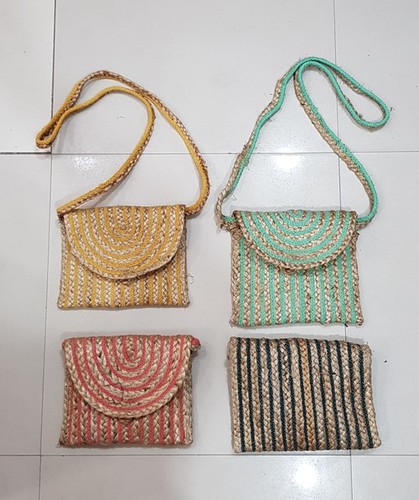 Hand Woven Structured Clutch Bag