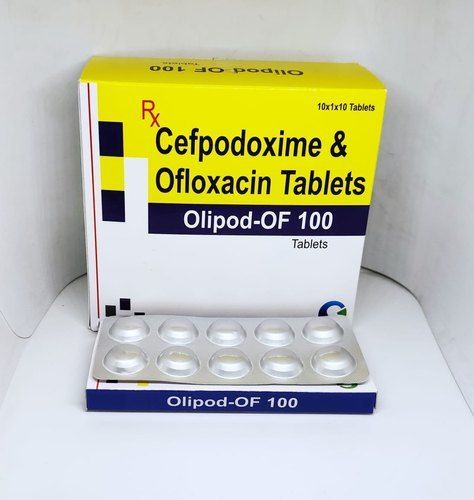 Cefpodoxime And Ofloxacin Tablets As Directed By Physician.