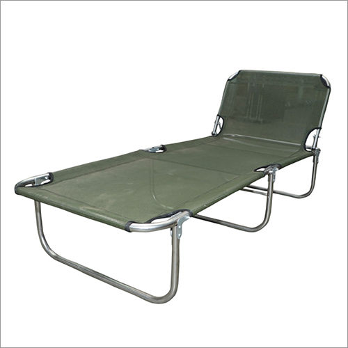 Green Stainless Steel Folding Bed
