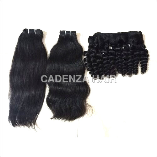 Natural Hair Extension Straight Wavy and Curly