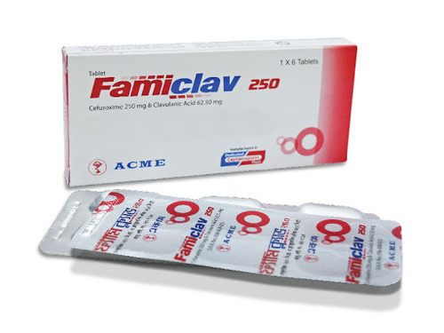 Cefuroxime Axetil and Clavulanic acid Tablets