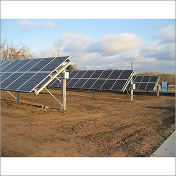 Mild Steel Ground Mounting Solar Structure
