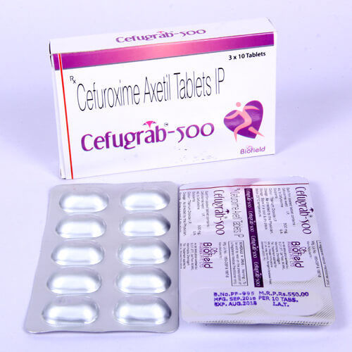 Cefuroxime Axetil Tablets As Directed By Physician.