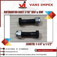 Rotavator Bolt 7/16"