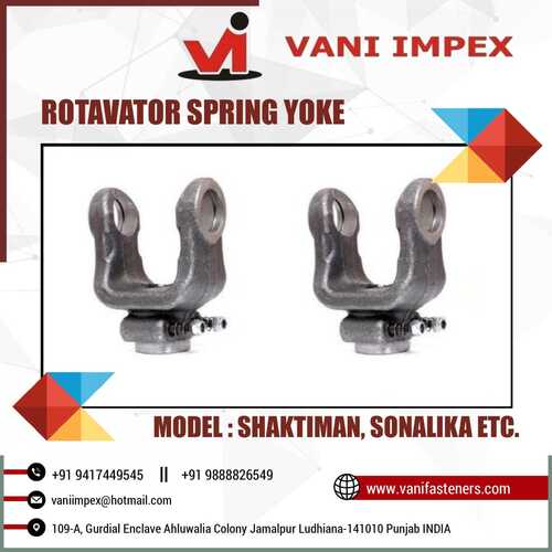 Rotavator Spring Yoke