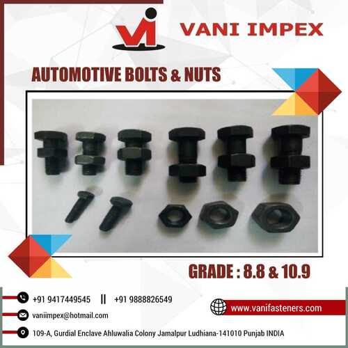 Automotive Bolts and Nuts