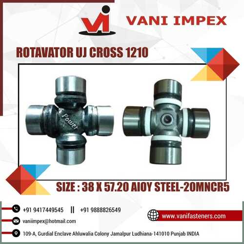 Rotavator Universal Joint Cross or Cross Tata 1210 or UJ Cross