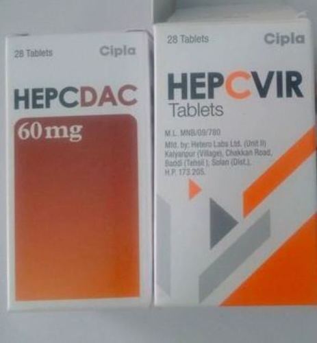 Hepcdac Tablet Ingredients: Daclatasvir (60Mg)