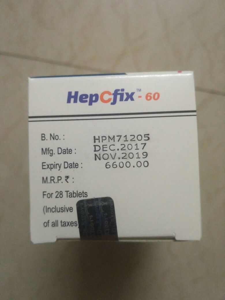 Hepcfix 60mg Tablet