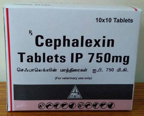 Cephalexin Tablets As Directed By Physician.