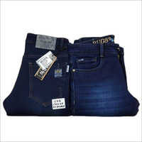 Mens Blue Denim Comfort Fit Jeans