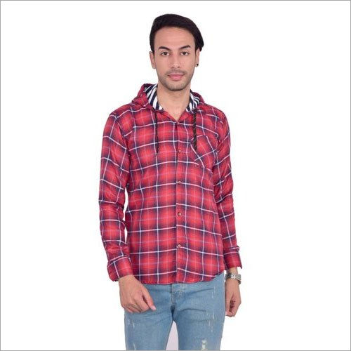 Mens Cotton Check Shirt