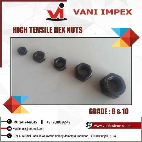 High Tensile Hex Nuts